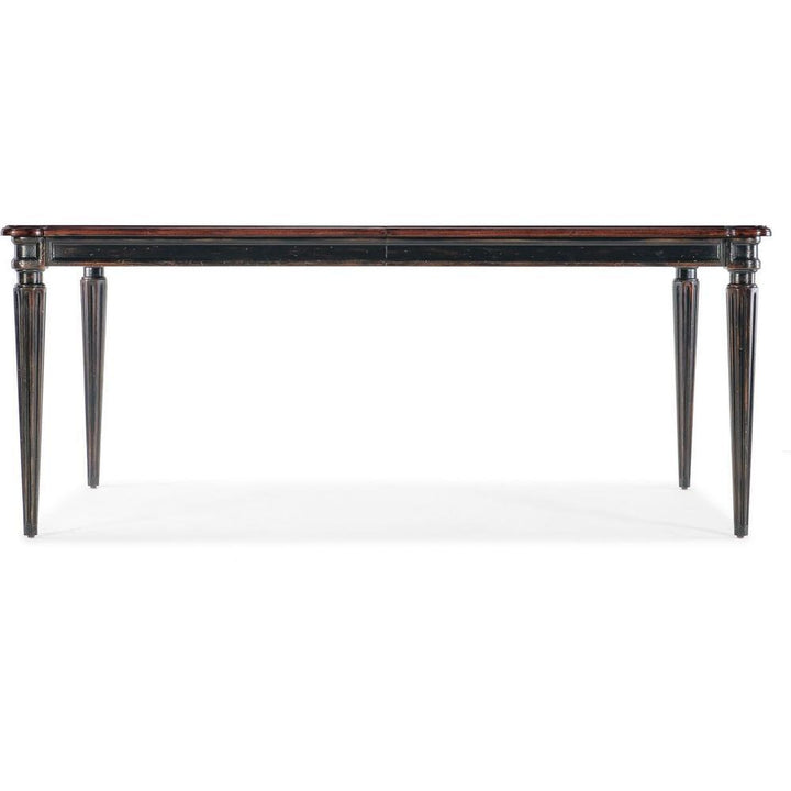 Dining Tables Charleston Rectangle Leg Dining Table w-2-22in leaves