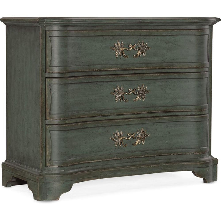 Dressers & Chests Charleston Three-Drawer Accent Chest - Gullah Green