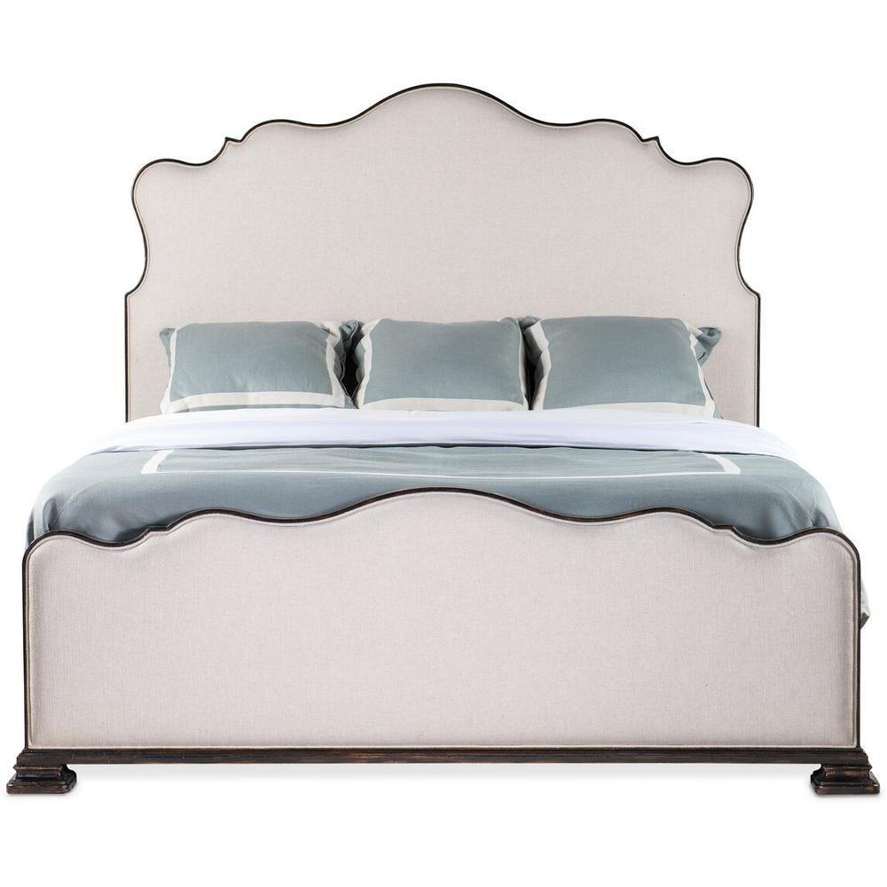 Beds Theodore Cal King Upholstered Bed - Beige