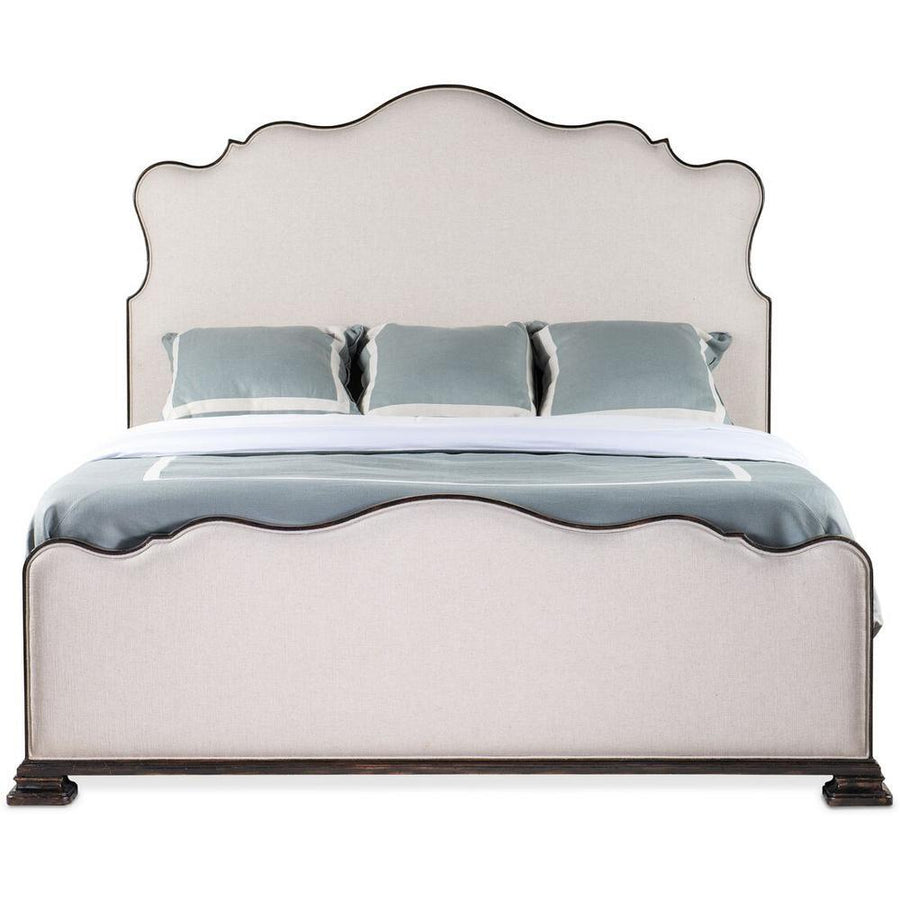 Beds Theodore Cal King Upholstered Bed - Beige