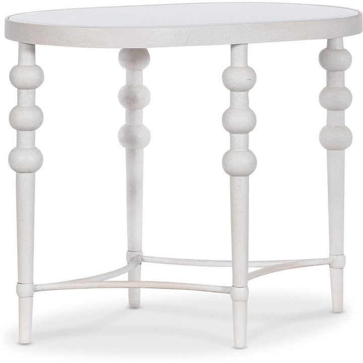 Side Tables Melange On the Bright Side Oval End Table