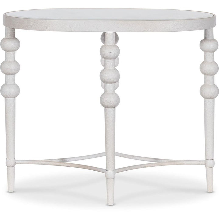Side Tables Melange On the Bright Side Oval End Table