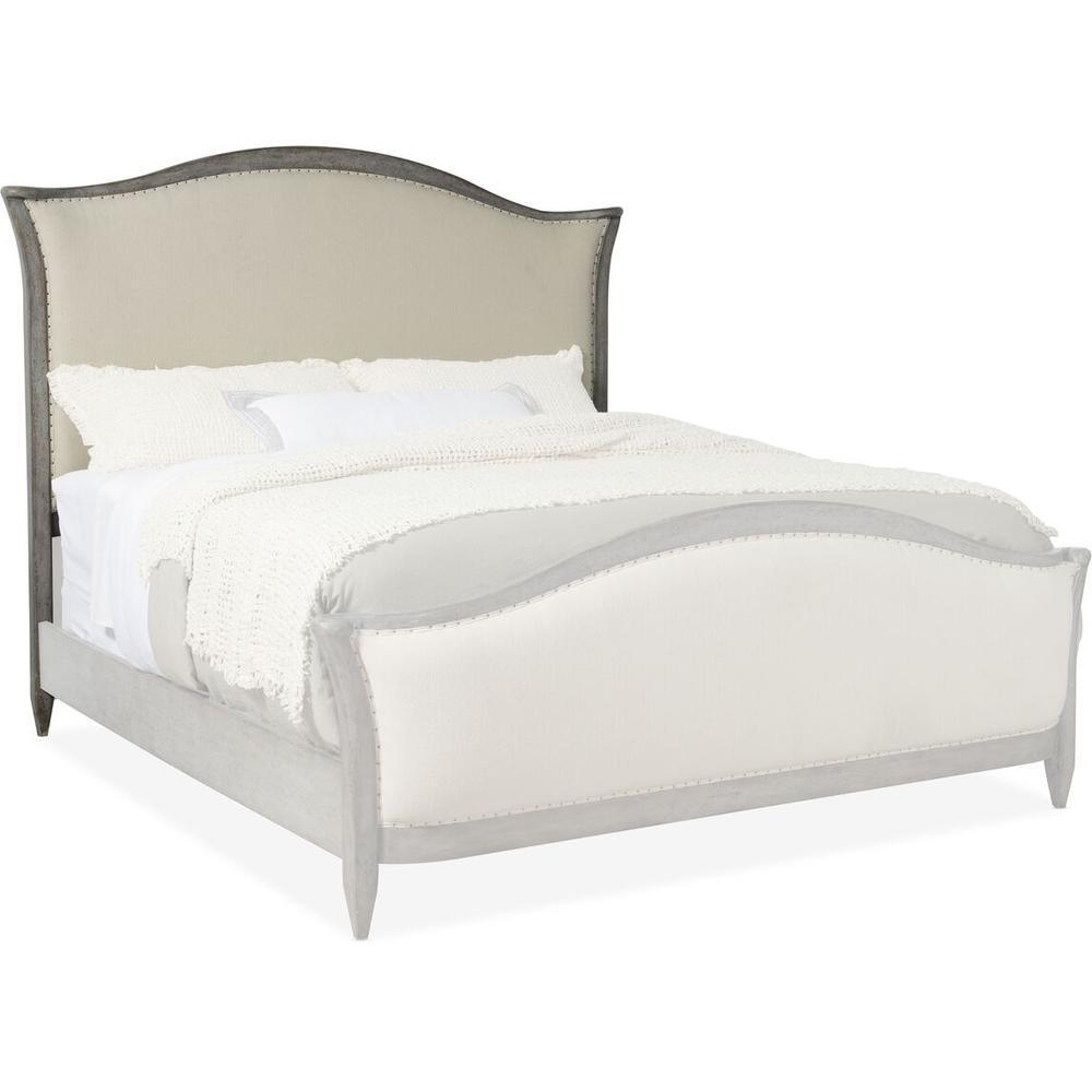 Beds Florence Upholstered Bed - Speckled Gray - Grey