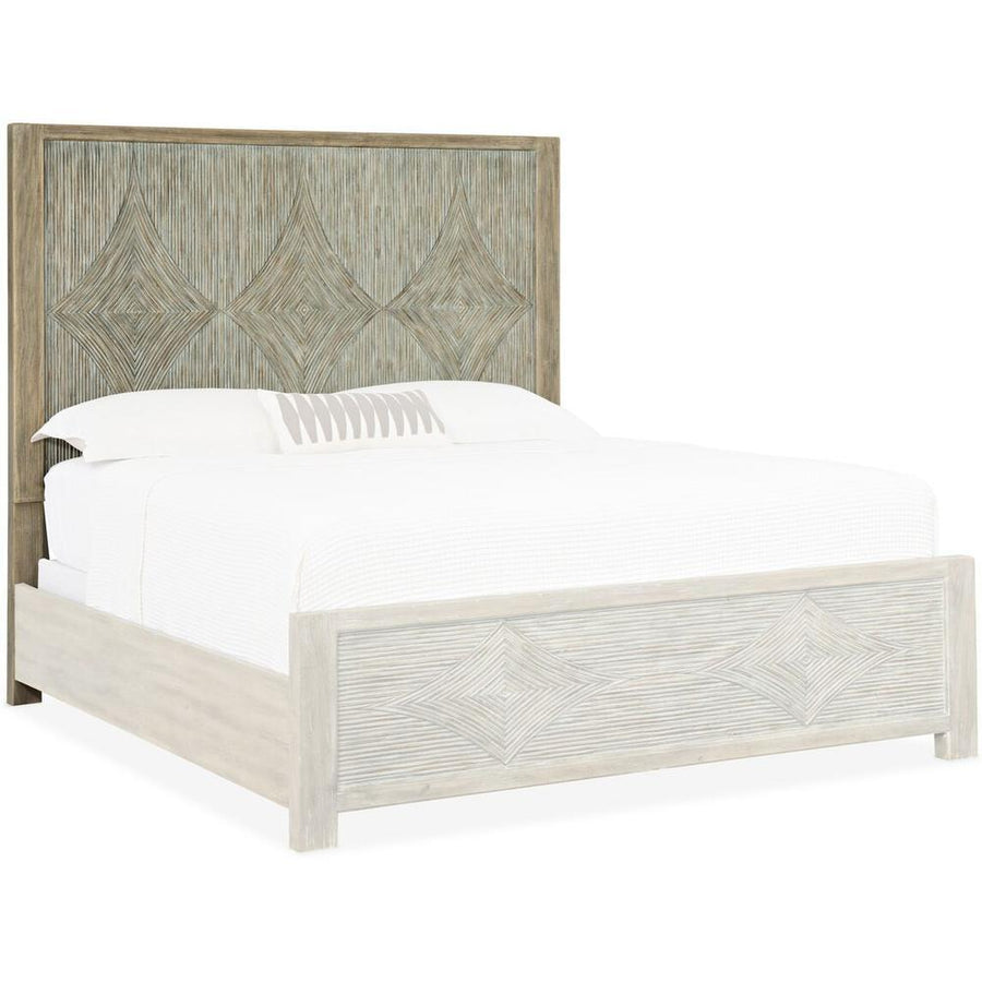 Beds Oceanview King Panel Bed - Natural