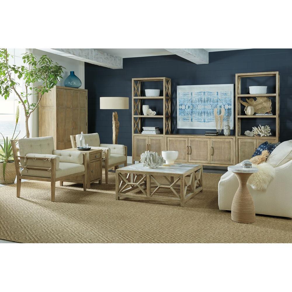 Bookcases & Etageres Oceanview Entertainment Pier - Natural - Wood