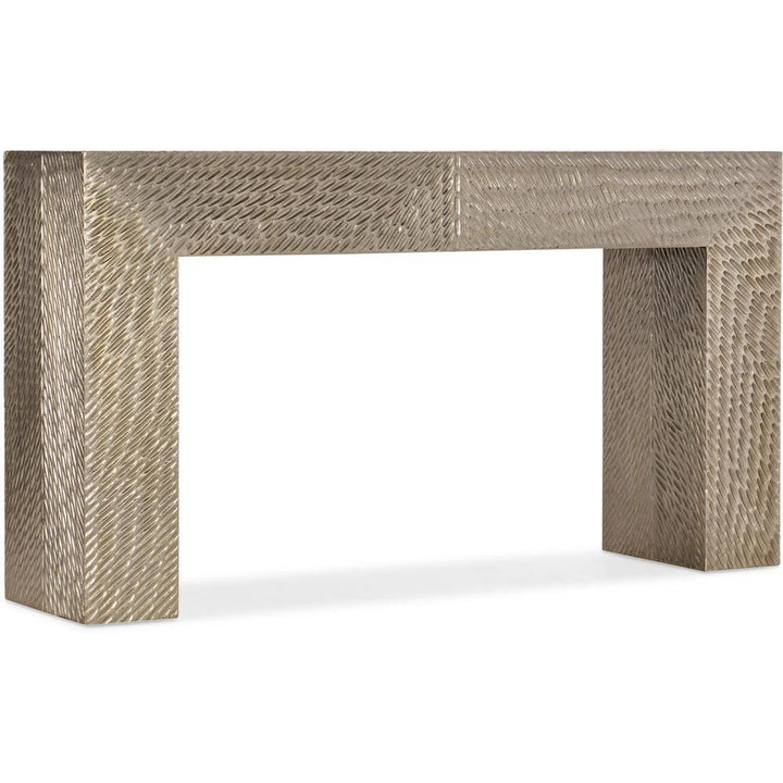 Console Tables Valencia Console Table - Silver - Metal