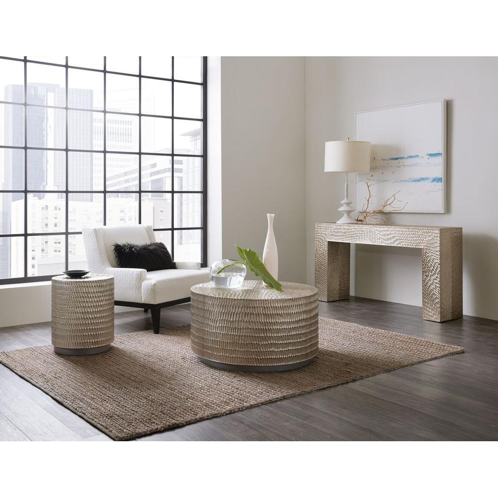 Console Tables Valencia Console Table - Silver - Metal