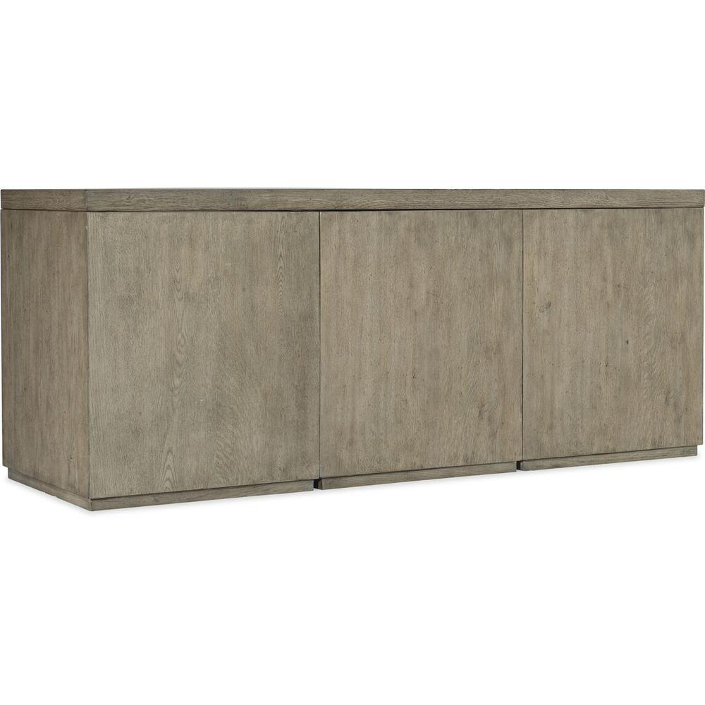 Sideboards & Credenzas Bluff Credenza - 72In Top-3 Small Files - Grey