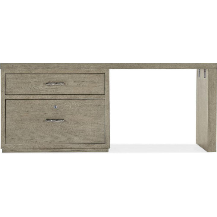 Desks Summit Lateral File And Leg - Grey
