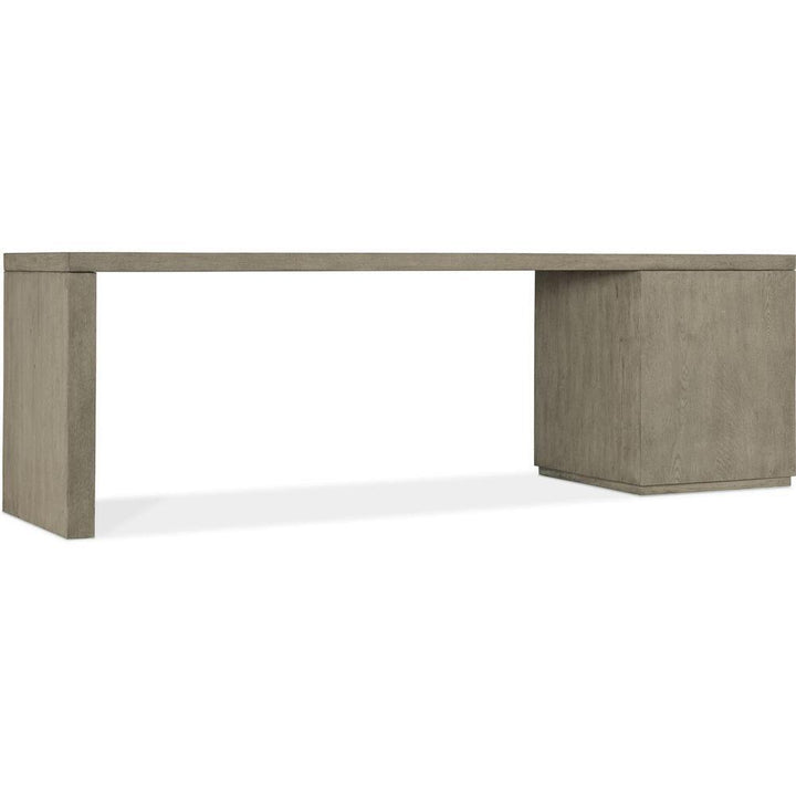 Desks Bluff Desk - 96In Top-Small File And 1 Leg