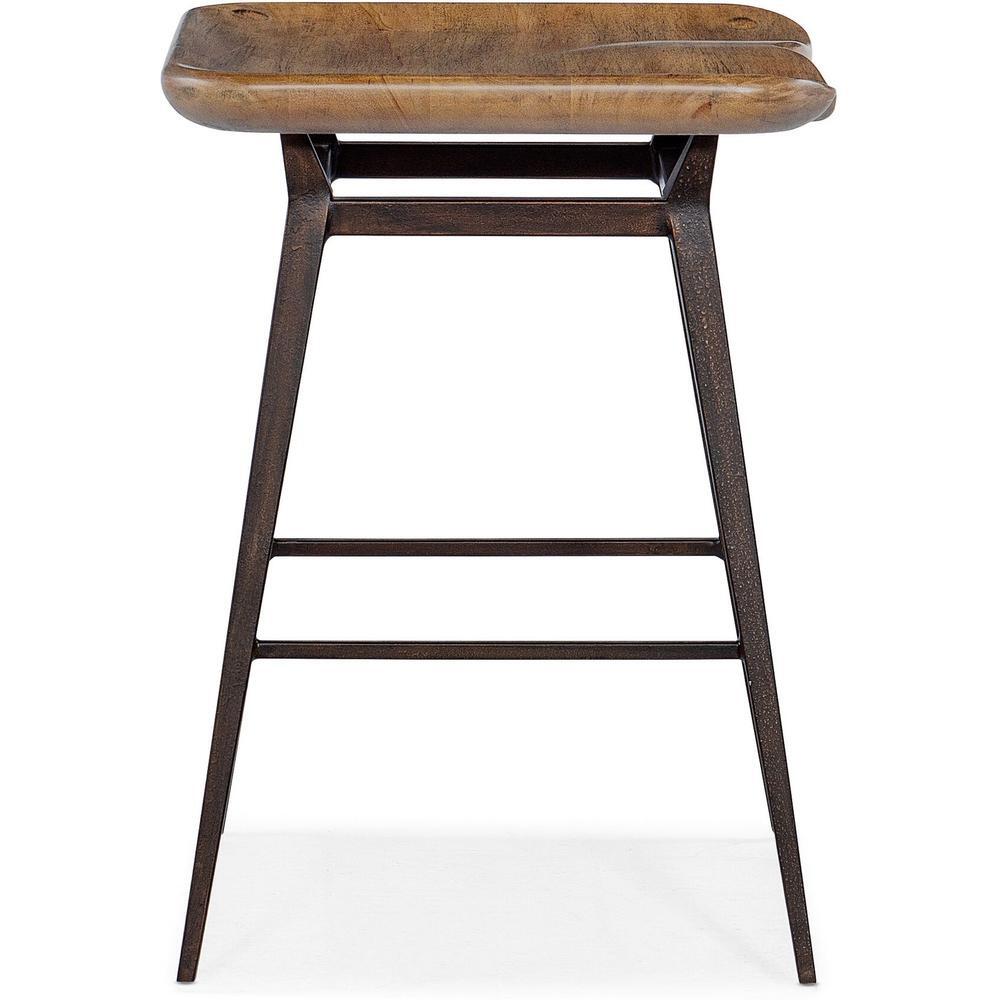 Montana Stool - Brass - Metal Wood