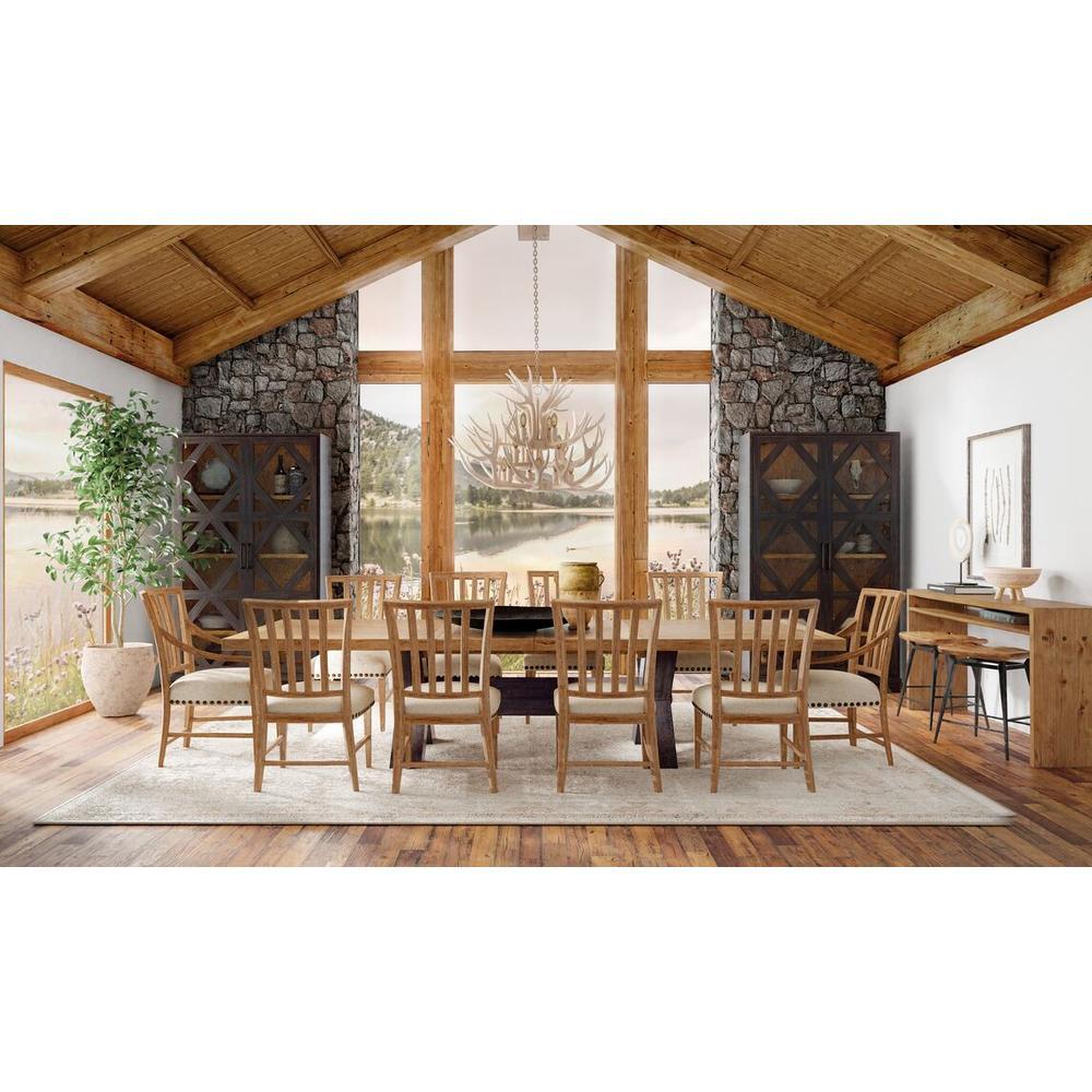 Dining Tables Big Sky Trestle Dining Table w/2-20in leaves