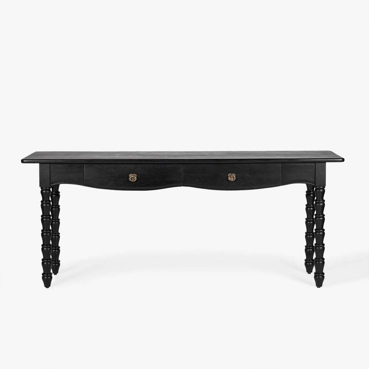 Spindle Console Table - 72" - Black