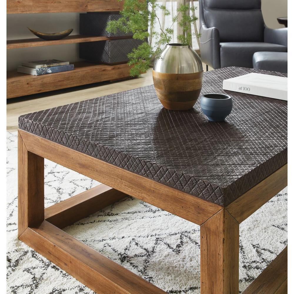 Coffee Tables Montana Cocktail Table - Brown - Wood - Rectangle