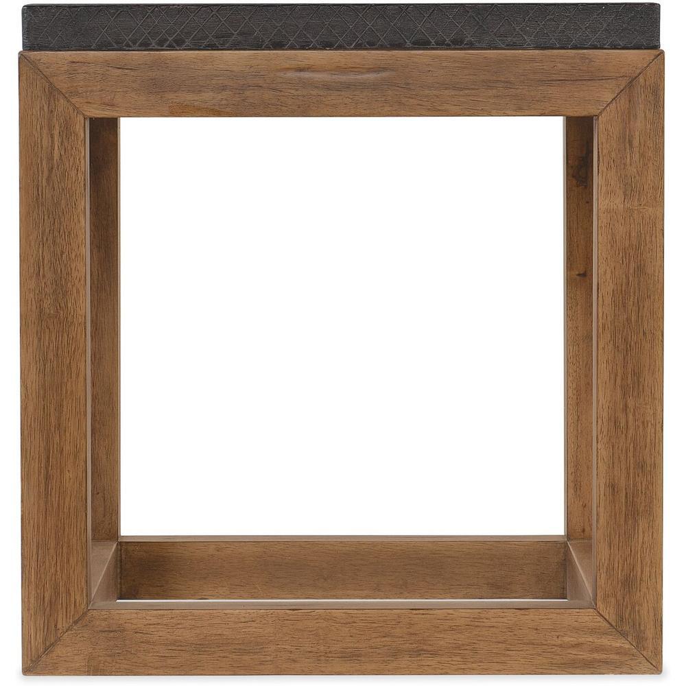Side Tables Montana End Table - Black Brown - Wood - Square