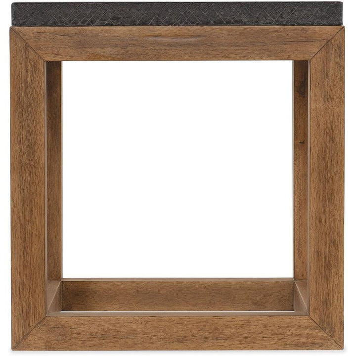 Side Tables Montana End Table - Black Brown - Wood - Square