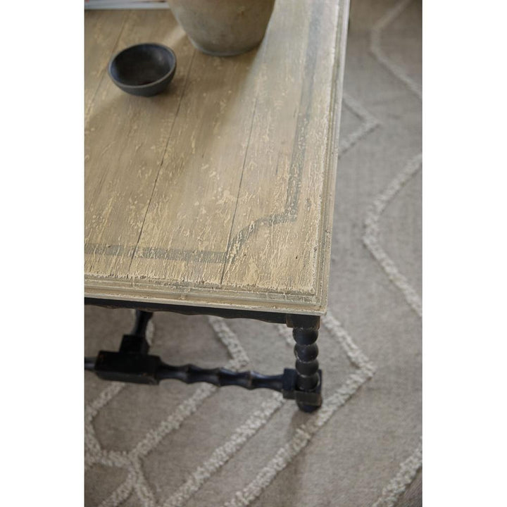 Coffee Tables Florence Cocktail Table - Beige Black Off White - Rectangle