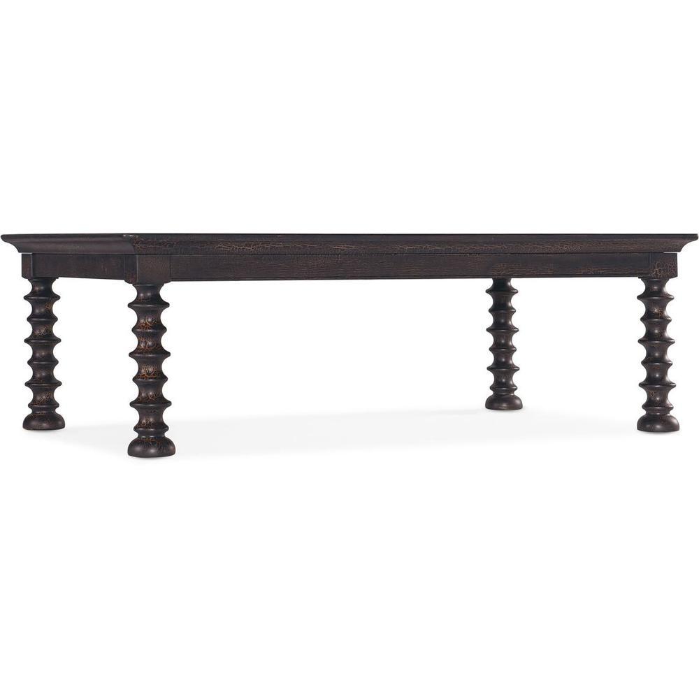 Coffee Tables Big Sky Turned Leg Cocktail Table