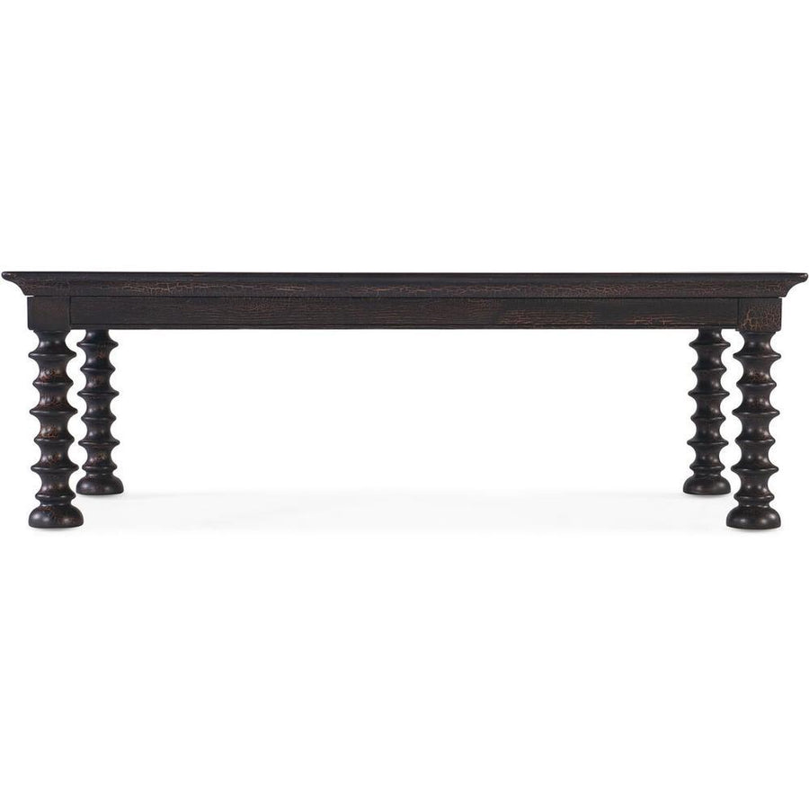 Coffee Tables Big Sky Turned Leg Cocktail Table