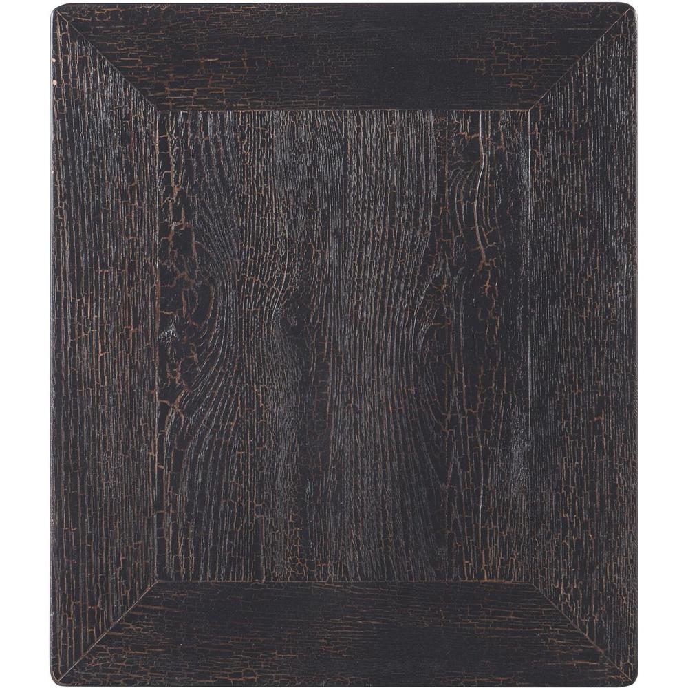 Side Tables Montana Turned Leg End Table - Brown - Wood - Square
