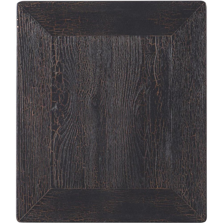 Side Tables Montana Turned Leg End Table - Brown - Wood - Square
