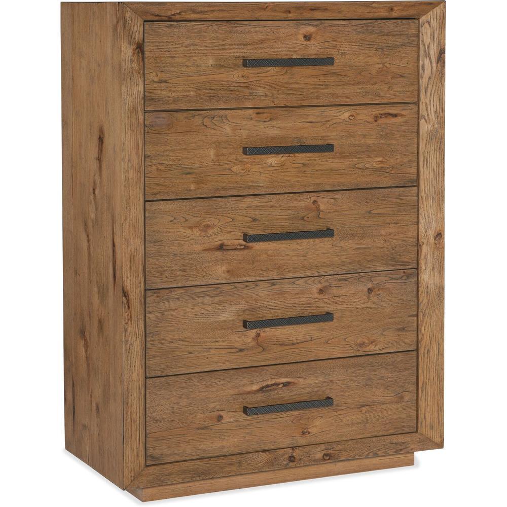 Dressers & Chests Montana Five Drawer Chest - Brown - Wood