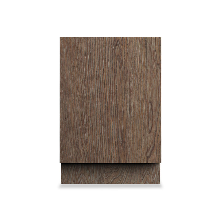 Casa Paros Nightstand with Woven Drawer Front