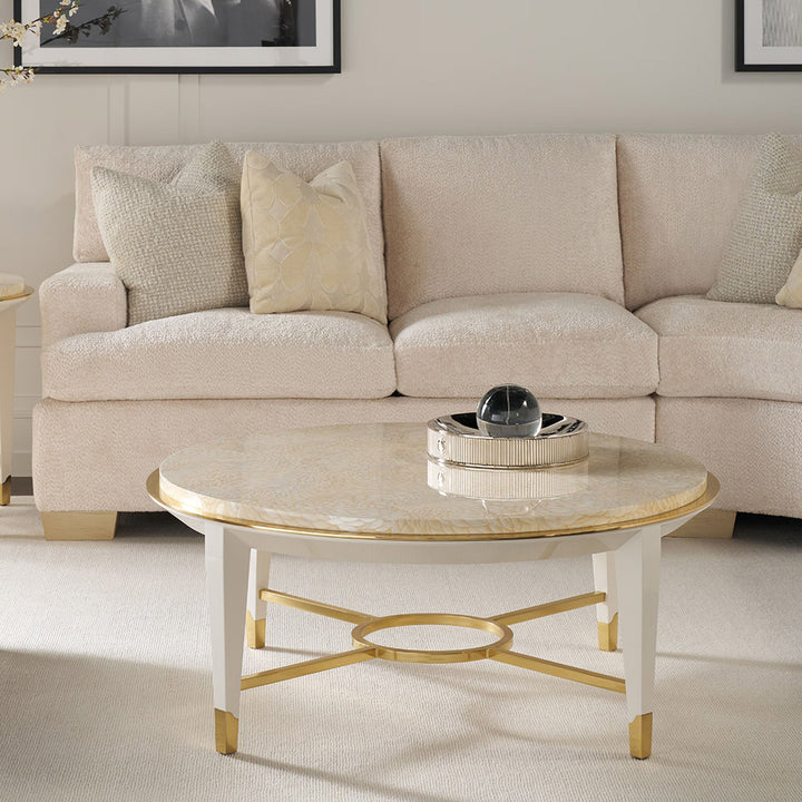 Coffee Tables Judith Leiber Round Cocktail Table