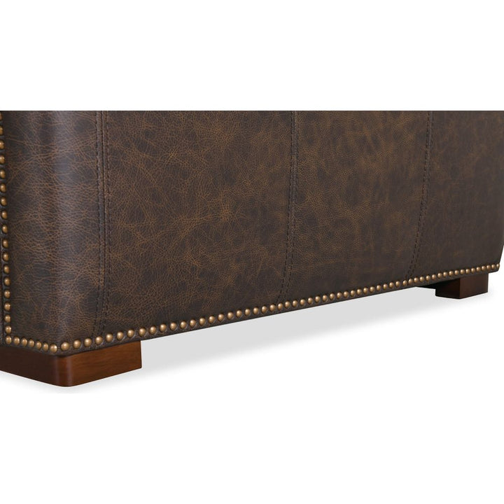 Savion Deux 5 Seat Sectional with Three Power Recliners and Six Power Headrests - Brown