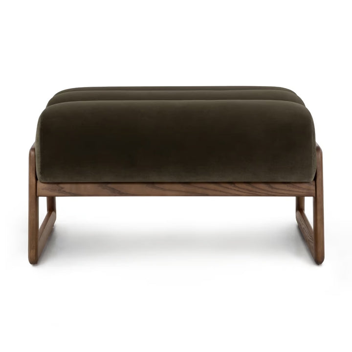 Milo Ottoman - Venice Cypress - alternate view