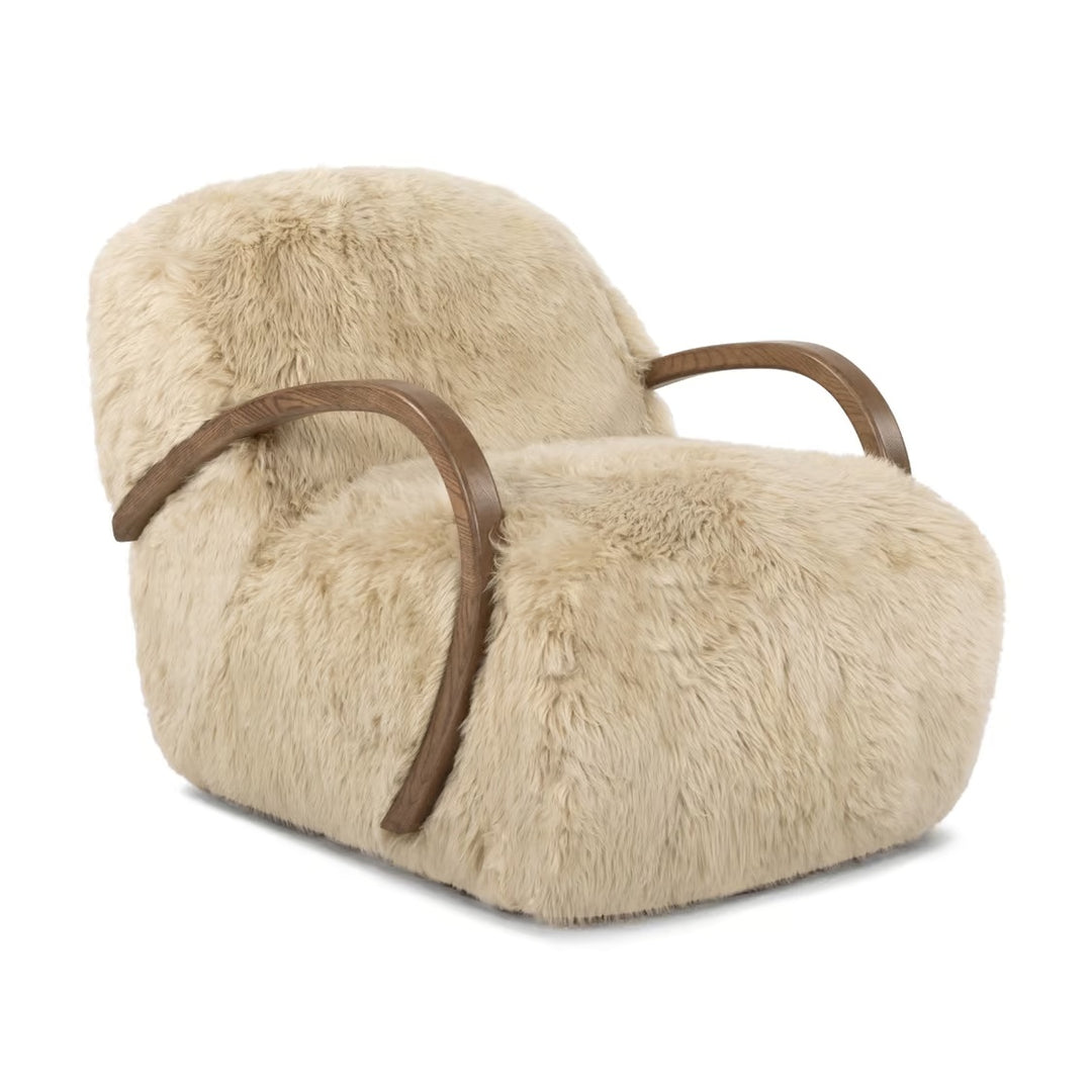 Geneva Lounge Chair - Morel Taupe