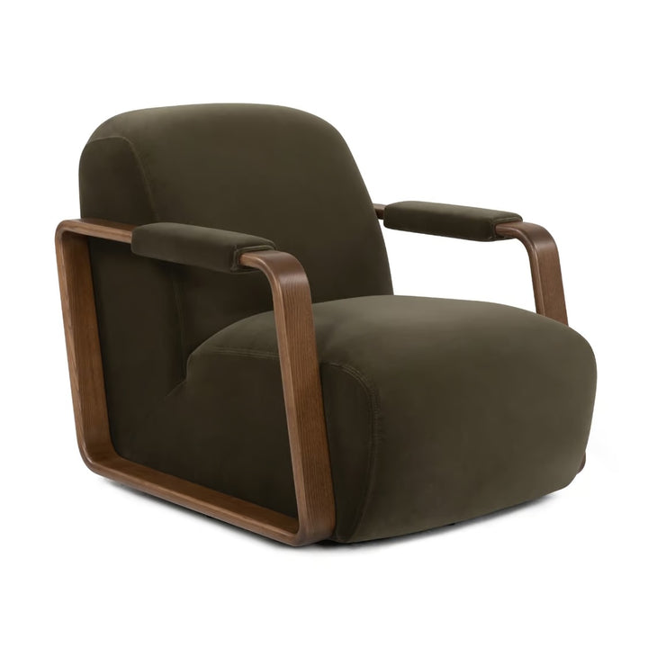 Lucerne Swivel Chair - Venice Cypress
