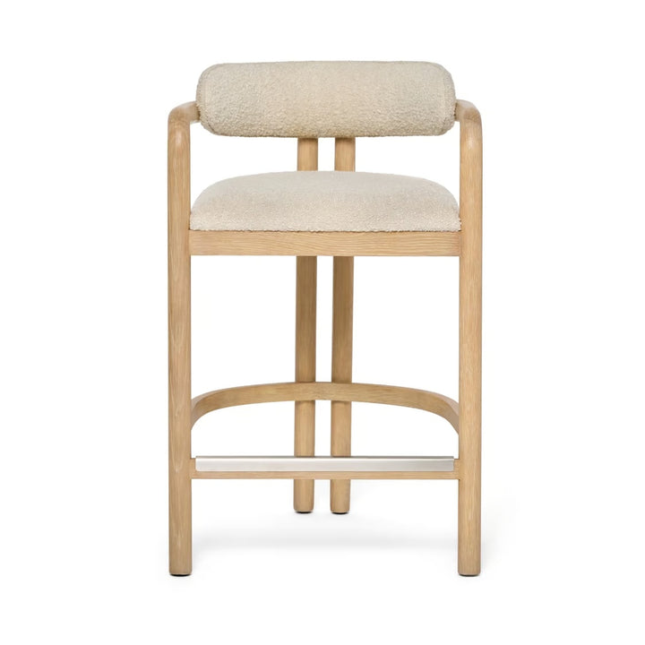 Fowler Counter Stool - Saddle / Mystic Hemp - alternate view