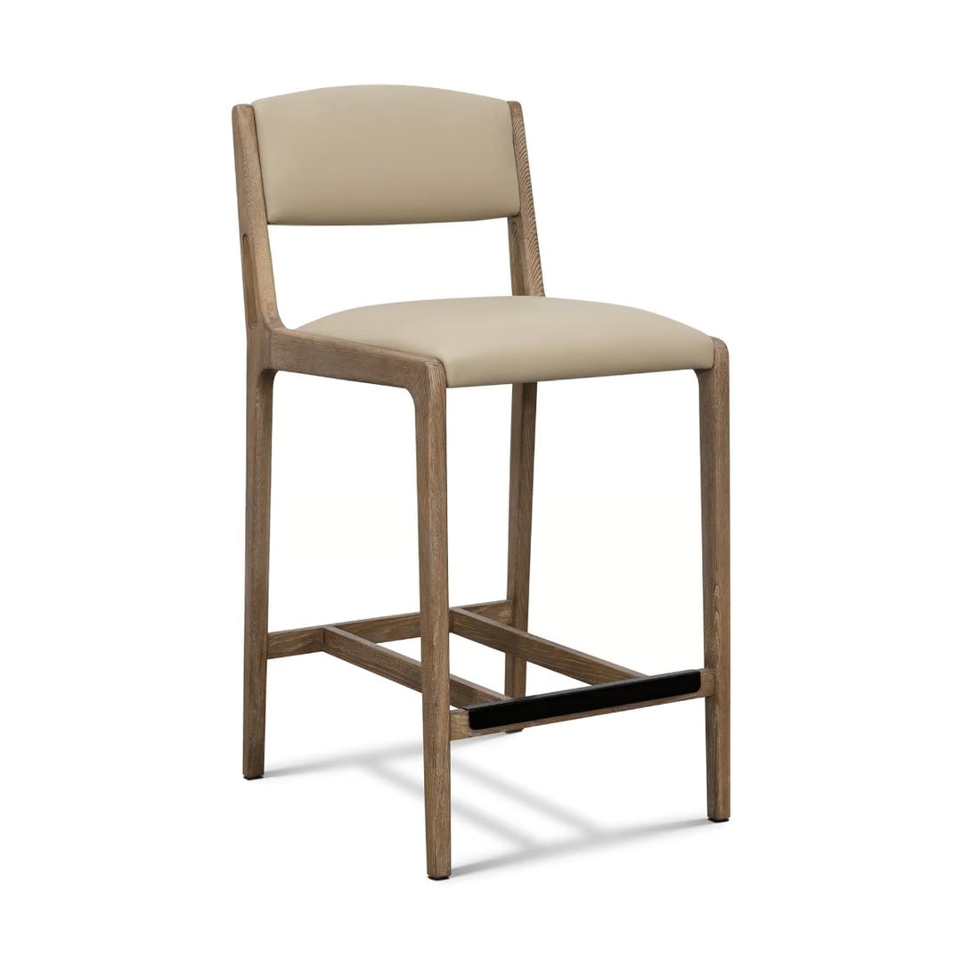 Paolo Counter Stool - Autumn Brown / Cream Latte