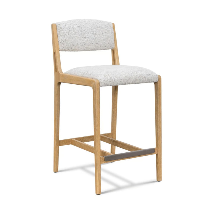 Paolo Counter Stool - Saddle / Maya Jade