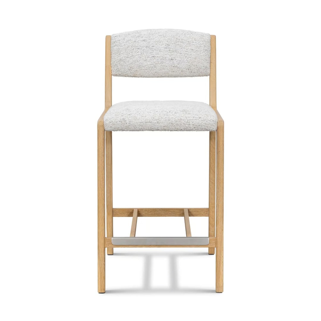 Paolo Counter Stool - Saddle / Maya Jade - alternate view