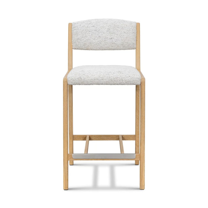 Paolo Counter Stool - Saddle / Maya Jade - alternate view