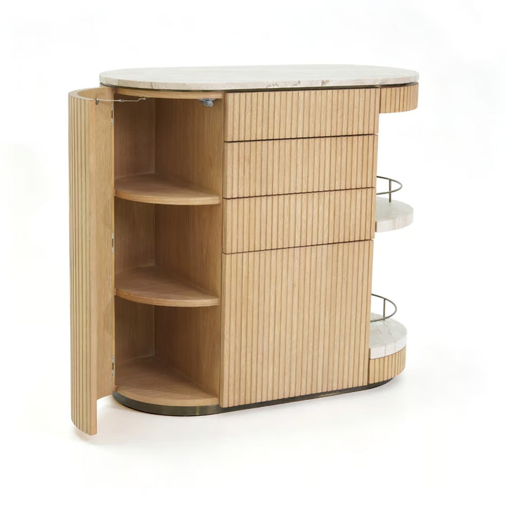 Alma Bar Cabinet - alternate view