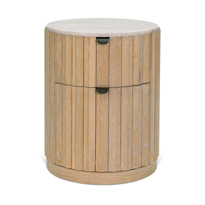 Montauk Bedside Table - Saddle - alternate view