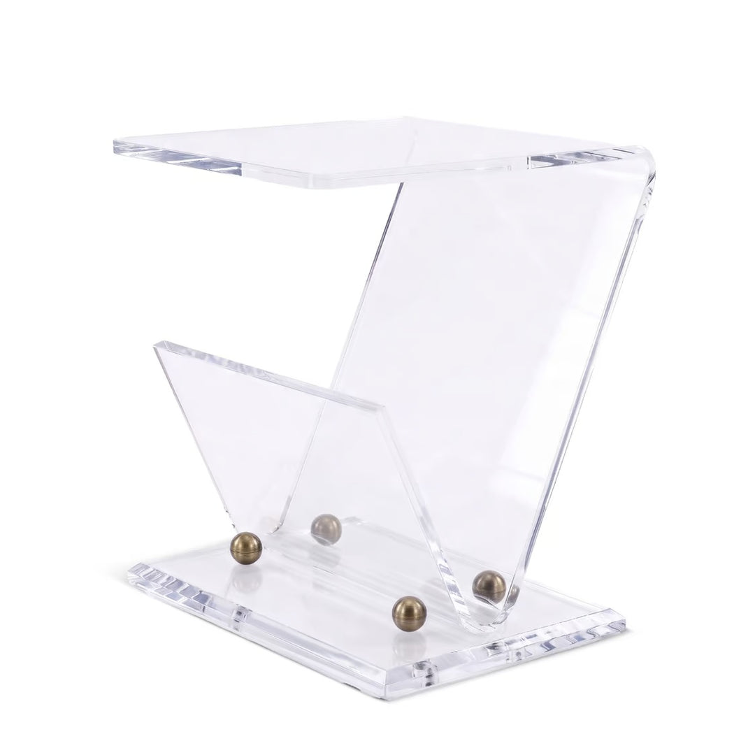 Crawford Accent Table - Antique Bronze