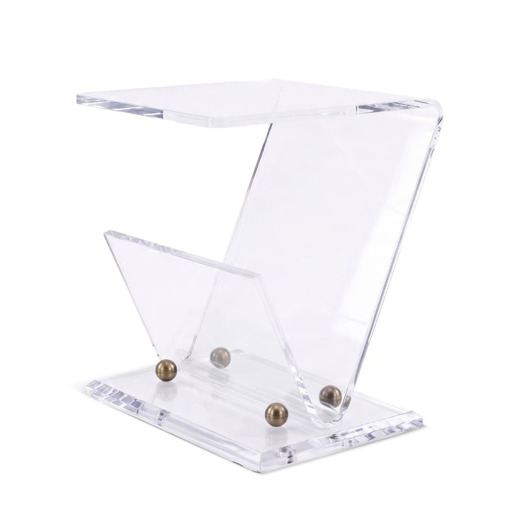 Crawford Accent Table - Antique Bronze