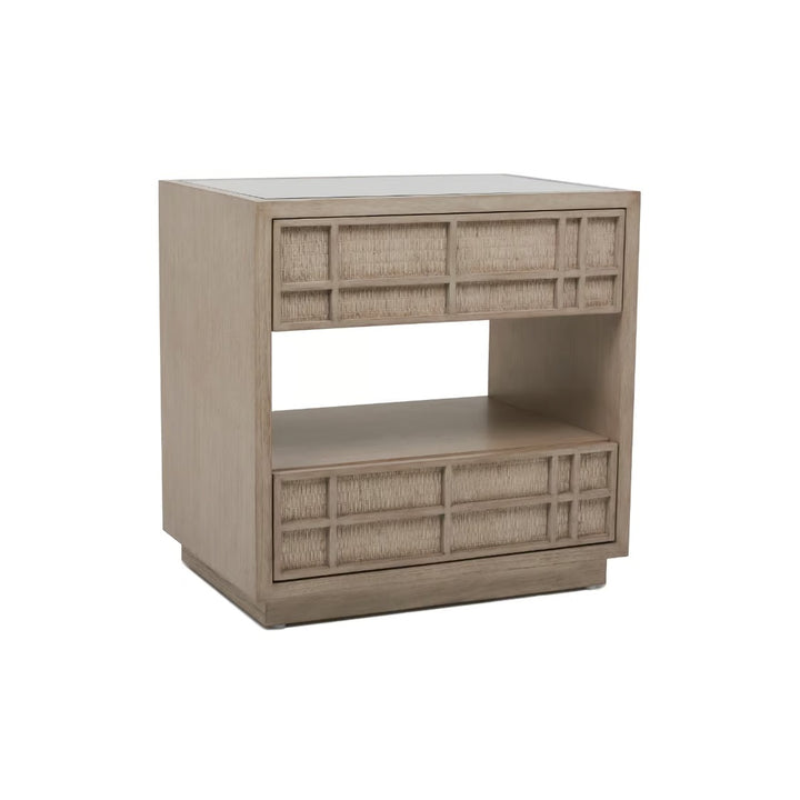 Ainsley Bedside Chest - Washed Taupe