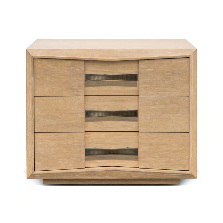 Claude 3 Drawer Bedside Chest - Saddle - alternate view