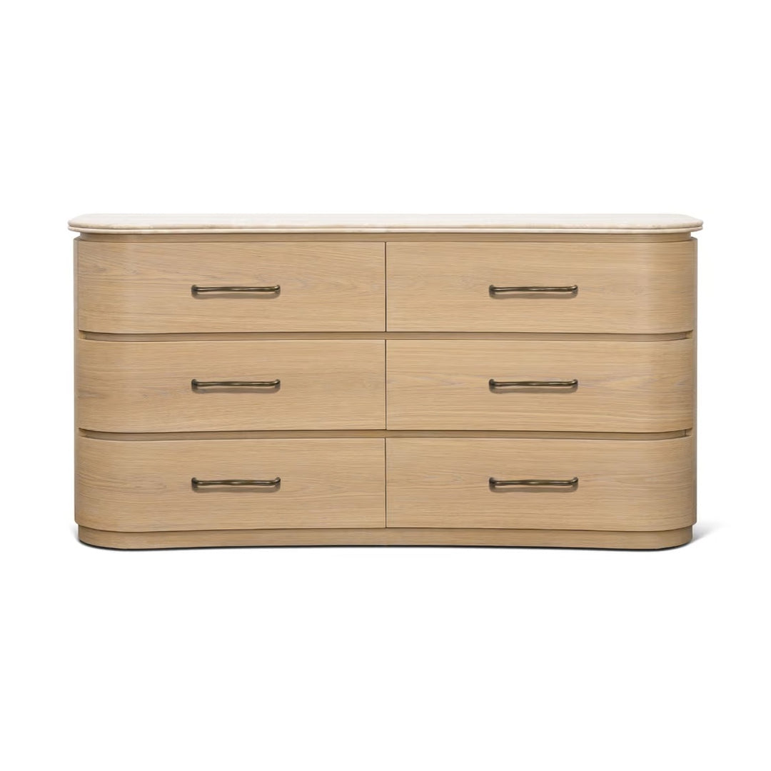 Lola 6 Drawer Dresser - alternate view
