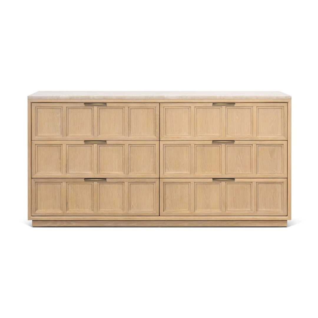Bridgehampton 6 Drawer Dresser - alternate view