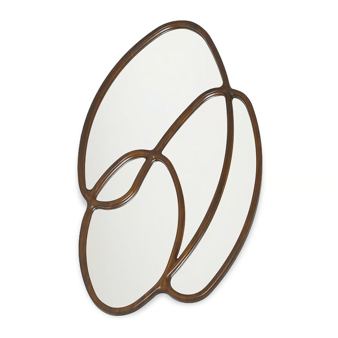 Dominique Grand Mirror - Classic Walnut - alternate view