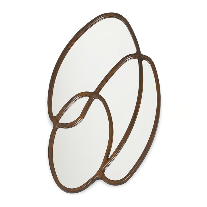 Dominique Grand Mirror - Classic Walnut - alternate view