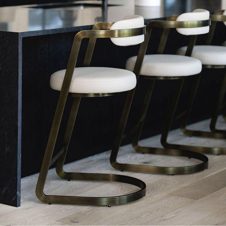 Bar & Counter Stools Baldwin Counter Stool - Cream Latte