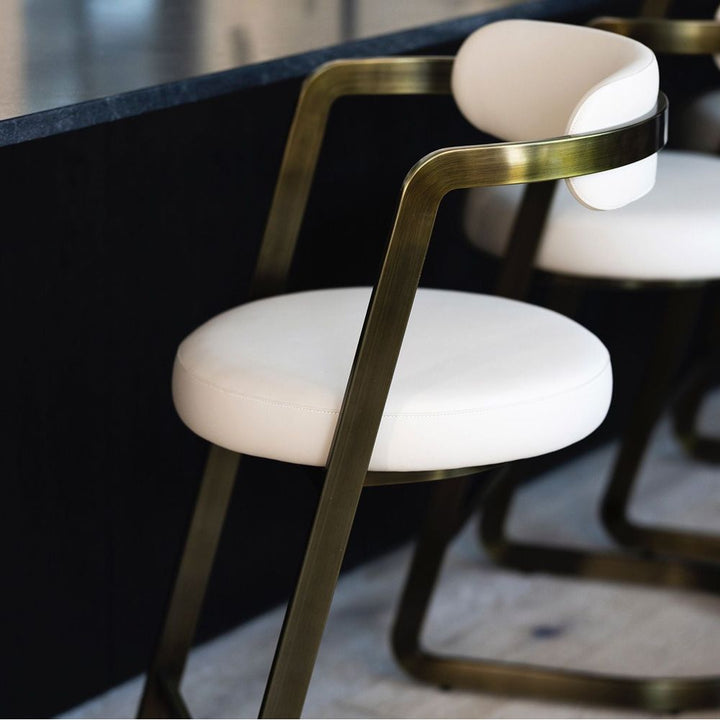 Bar & Counter Stools Baldwin Counter Stool - Cream Latte