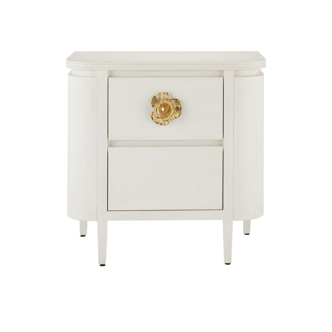 Briallen White Nightstand